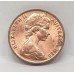 AUSTRALIA 1980 . ONE 1 CENT COIN . FEATHER-TAILED GLIDER